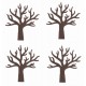 Set figurine spuma buretata copaci mari