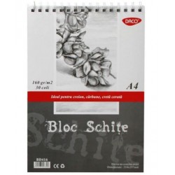 Bloc A4 schite 30 file