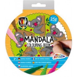 Carte de colorat Mandala , Grafix