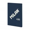 Caiet A4 48 file cusut Albastru MILAN