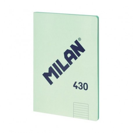 Caiet A4 48 file  cusut Verde MILAN Milan - 1